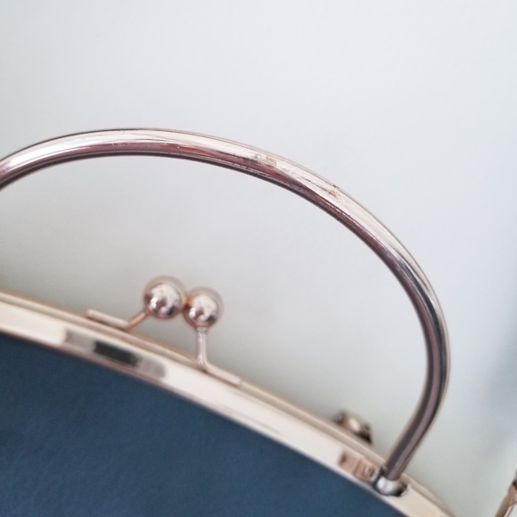 Blue handbag - Picture 4 of 4